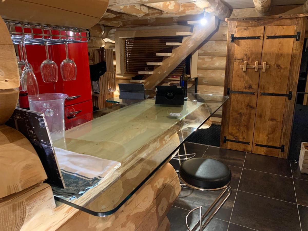 Chalet Anzac Chalet 5 Etoiles En Rondins Tout Neuf Unique Dans Les Aravis Les Villards-sur-Thones Ngoại thất bức ảnh
