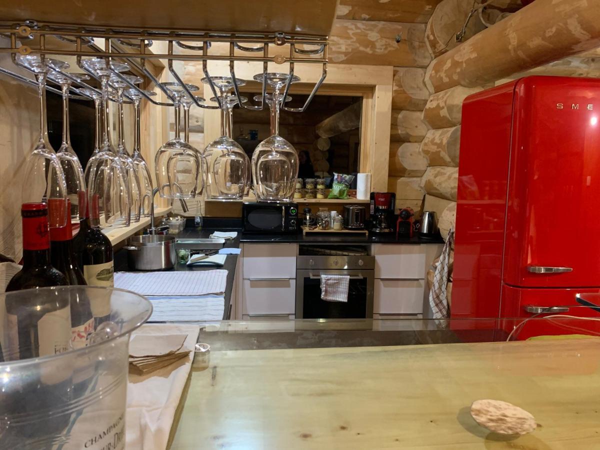 Chalet Anzac Chalet 5 Etoiles En Rondins Tout Neuf Unique Dans Les Aravis Les Villards-sur-Thones Ngoại thất bức ảnh