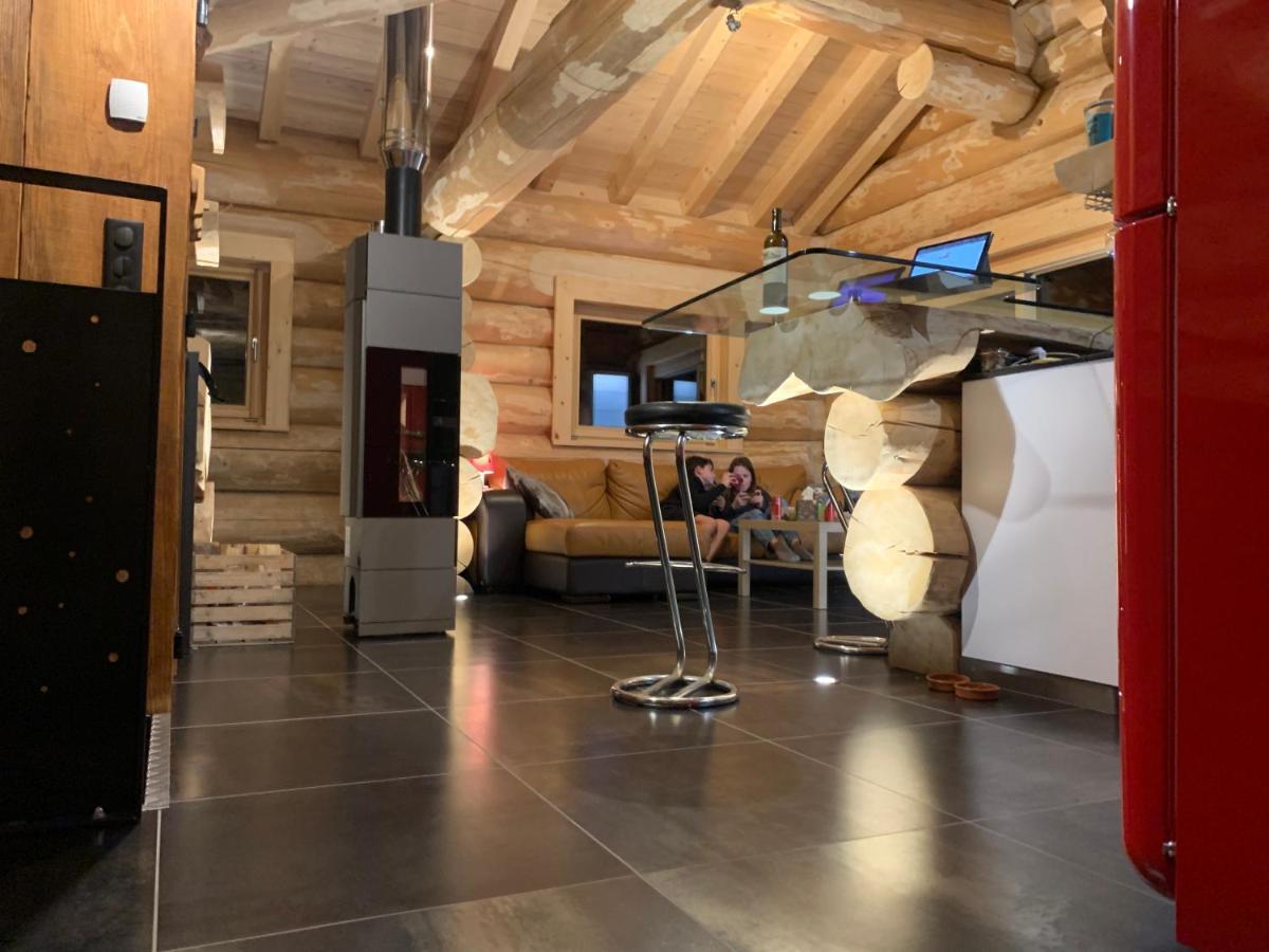 Chalet Anzac Chalet 5 Etoiles En Rondins Tout Neuf Unique Dans Les Aravis Les Villards-sur-Thones Ngoại thất bức ảnh