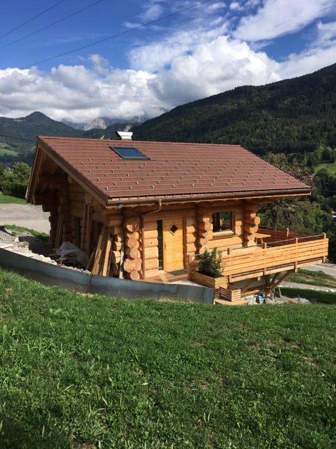 Chalet Anzac Chalet 5 Etoiles En Rondins Tout Neuf Unique Dans Les Aravis Les Villards-sur-Thones Ngoại thất bức ảnh