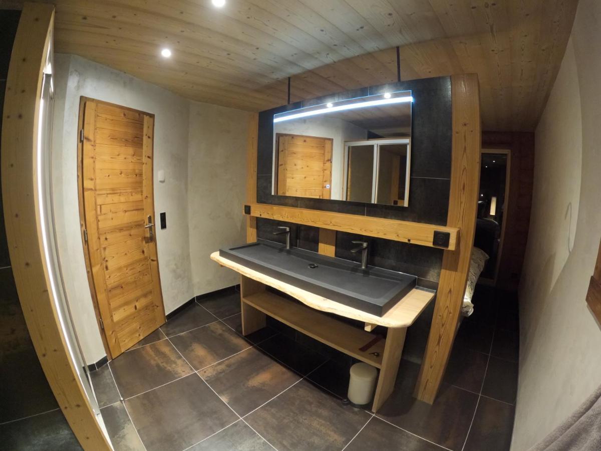 Chalet Anzac Chalet 5 Etoiles En Rondins Tout Neuf Unique Dans Les Aravis Les Villards-sur-Thones Ngoại thất bức ảnh