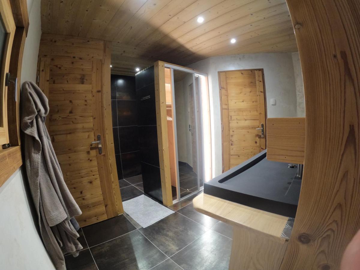 Chalet Anzac Chalet 5 Etoiles En Rondins Tout Neuf Unique Dans Les Aravis Les Villards-sur-Thones Ngoại thất bức ảnh