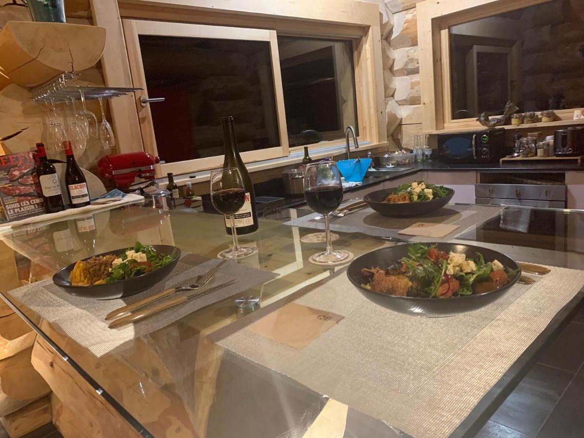 Chalet Anzac Chalet 5 Etoiles En Rondins Tout Neuf Unique Dans Les Aravis Les Villards-sur-Thones Ngoại thất bức ảnh
