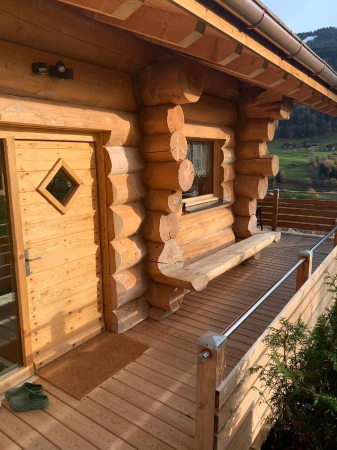 Chalet Anzac Chalet 5 Etoiles En Rondins Tout Neuf Unique Dans Les Aravis Les Villards-sur-Thones Ngoại thất bức ảnh