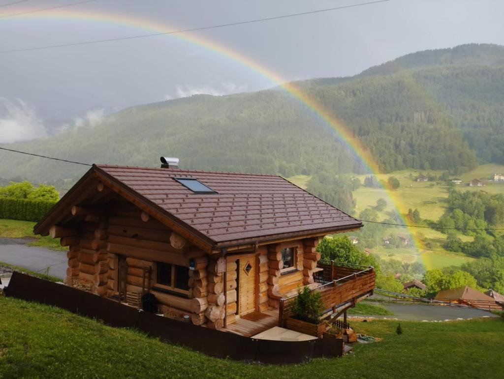 Chalet Anzac Chalet 5 Etoiles En Rondins Tout Neuf Unique Dans Les Aravis Les Villards-sur-Thones Ngoại thất bức ảnh