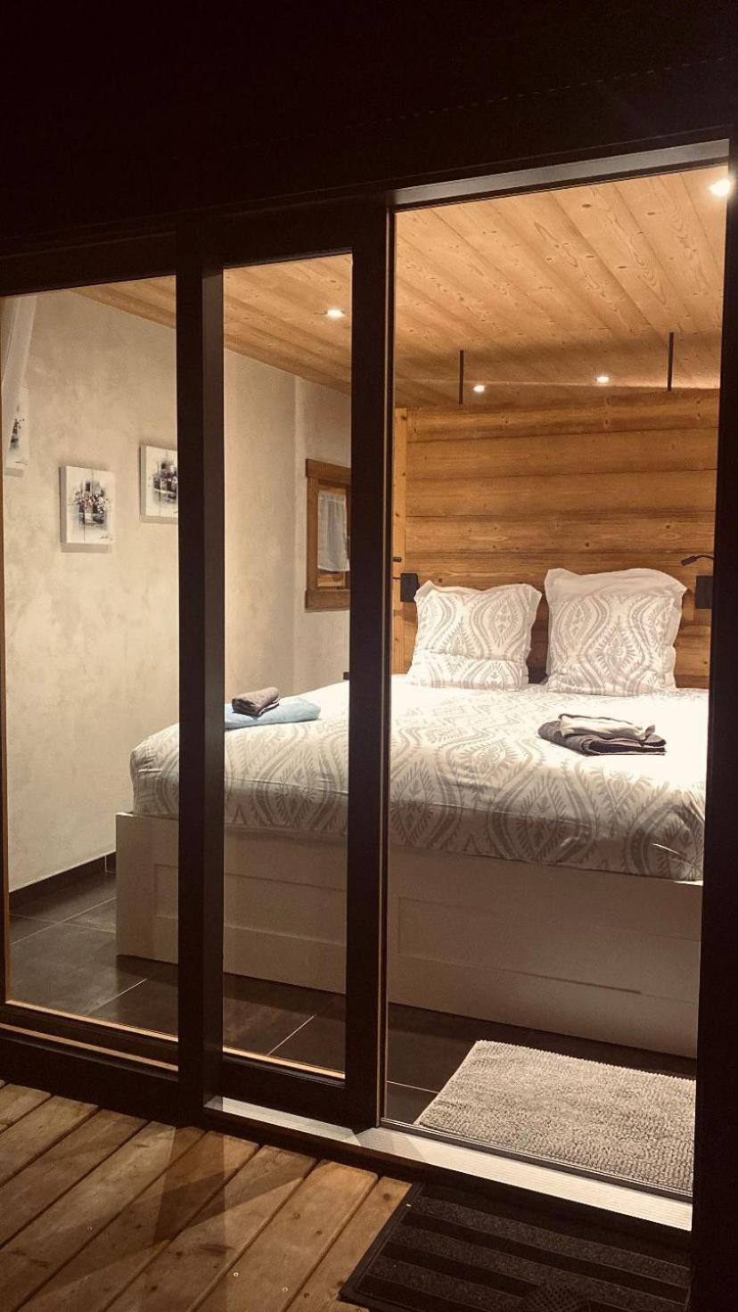 Chalet Anzac Chalet 5 Etoiles En Rondins Tout Neuf Unique Dans Les Aravis Les Villards-sur-Thones Ngoại thất bức ảnh